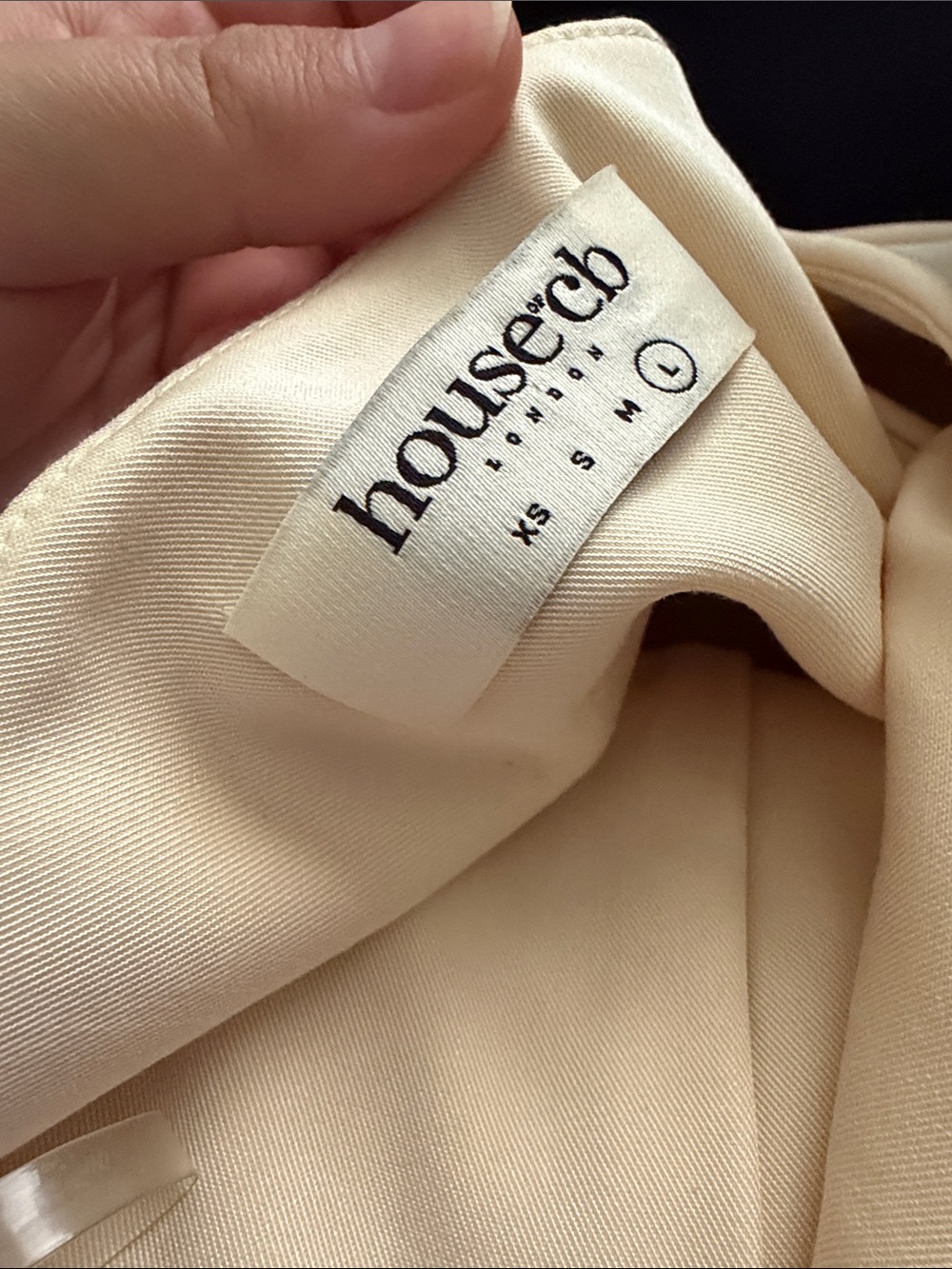 House of CB Amore Midi Dress - Cream - Picture 3 of 5